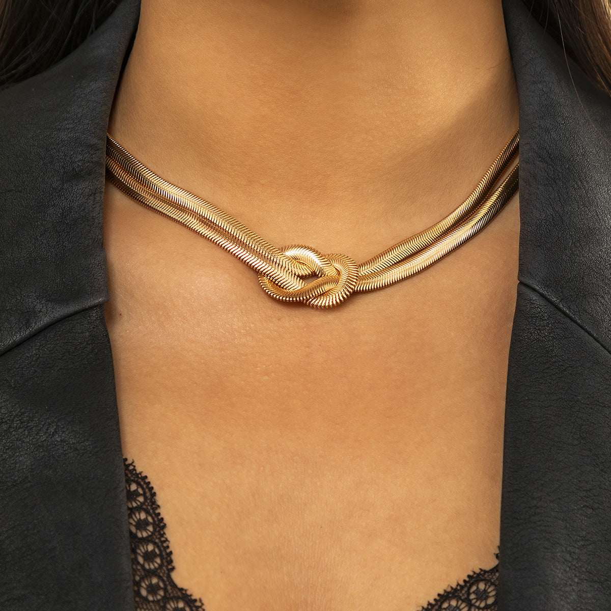 Ibiza-Inspired Metal Texture Necklace or Bracelet – Gold & Silver