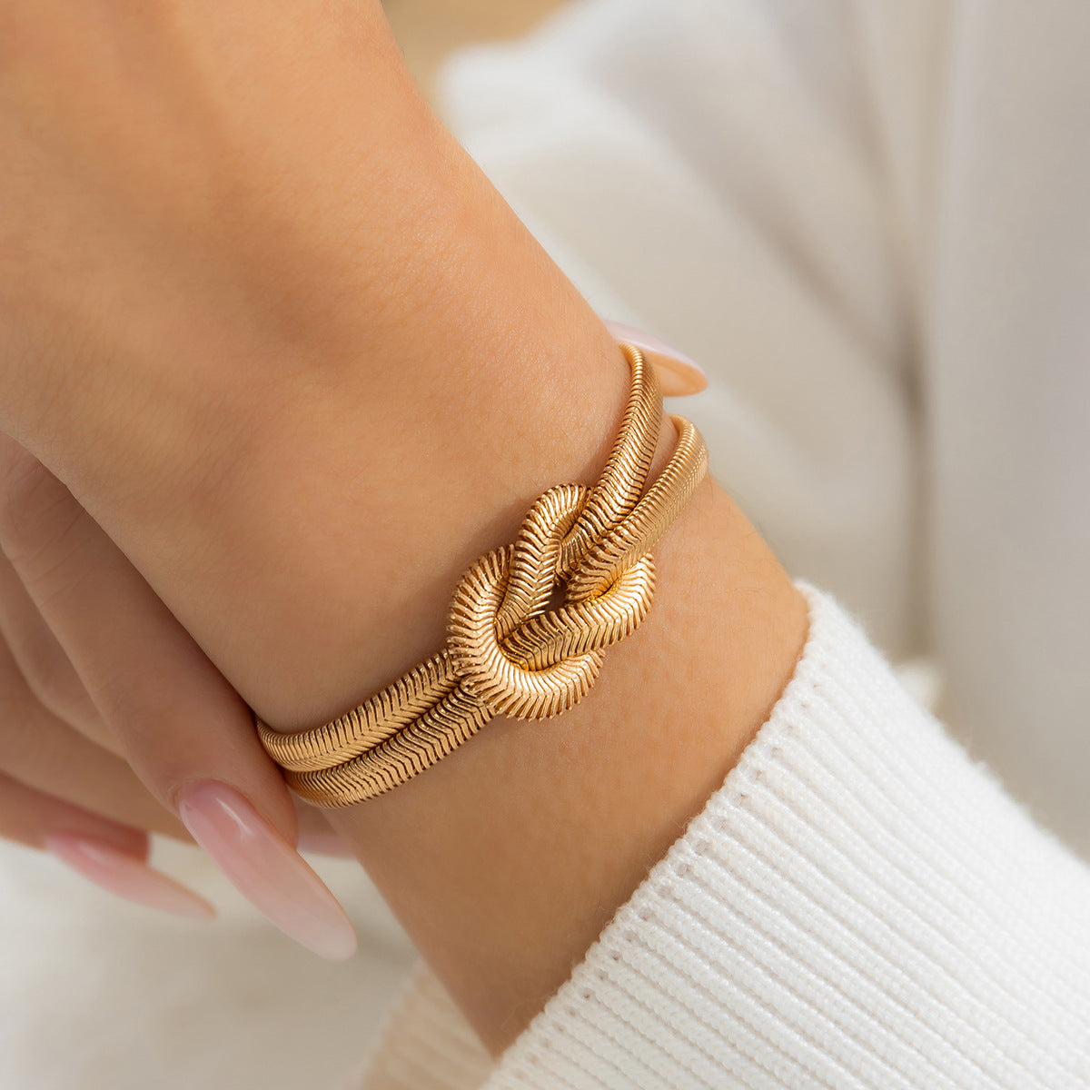 Ibiza-Inspired Metal Texture Necklace or Bracelet – Gold & Silver