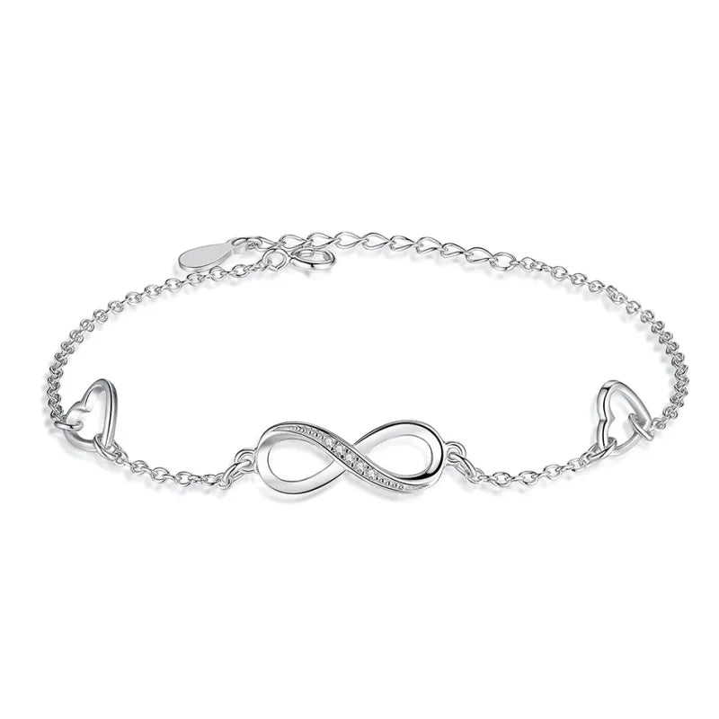 Infinity Silver Bracelet