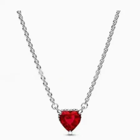Silver Color Gemstone Necklace – Vibrant Elegance