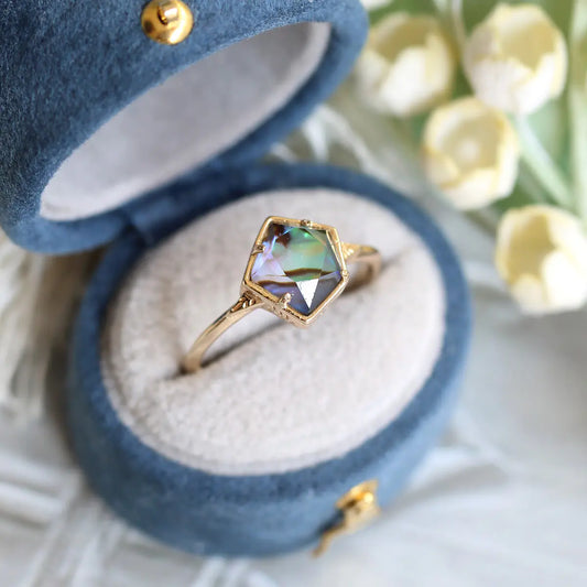 925 Sterling Silver Irregular Star Ring