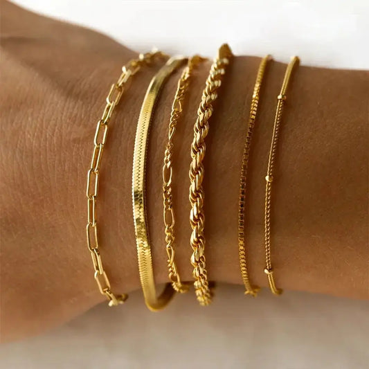 Stainless Steel Bead  Bracelet – Exquisite Polished Finish