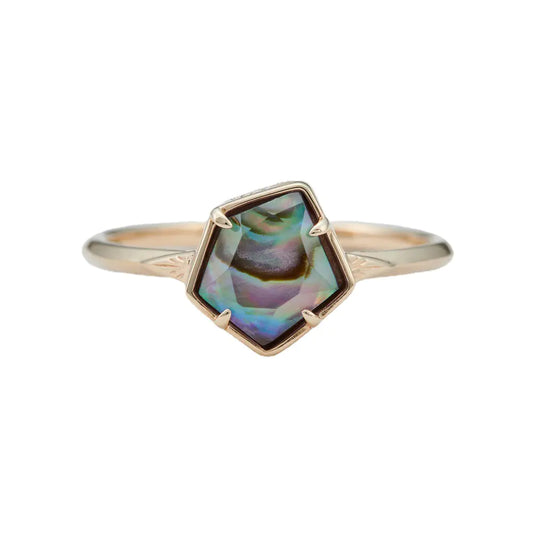 925 Sterling Silver Irregular Star Ring